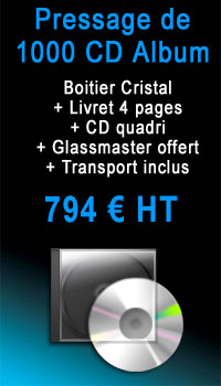 Pressage CD, Boitier Cristal